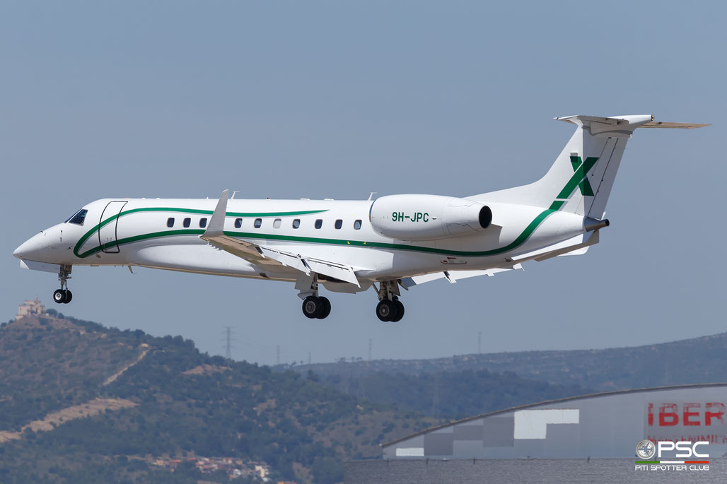 9H-JPC Embraer ERJ-135BJ Legacy 600 14501010  Ae3007A1E  Air X Charter 2007  @ Barcellona BCN 05 2026 © Piti Spotter Club Verona