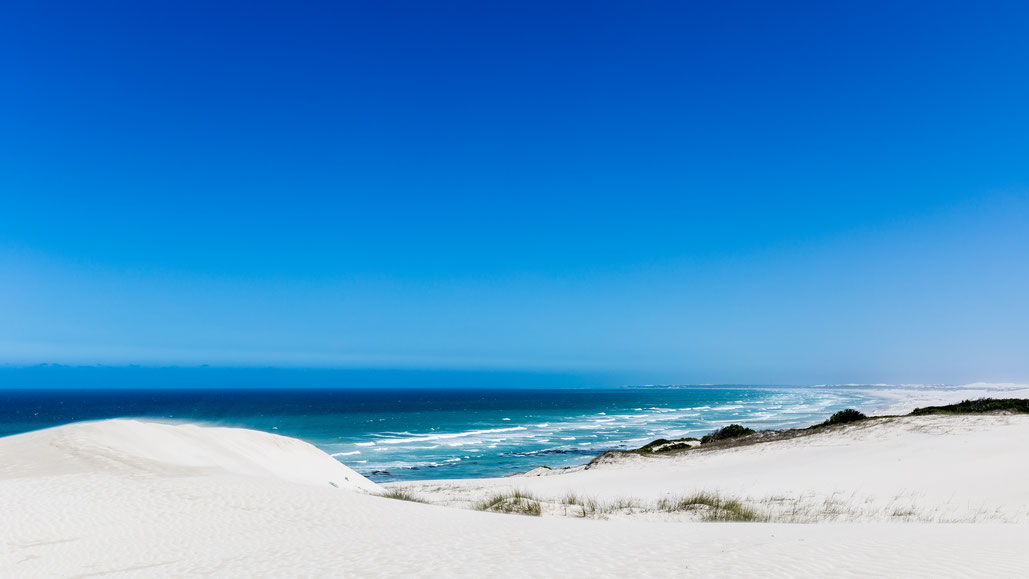 White dunes at De Hoop Nature Reserve, South Africa