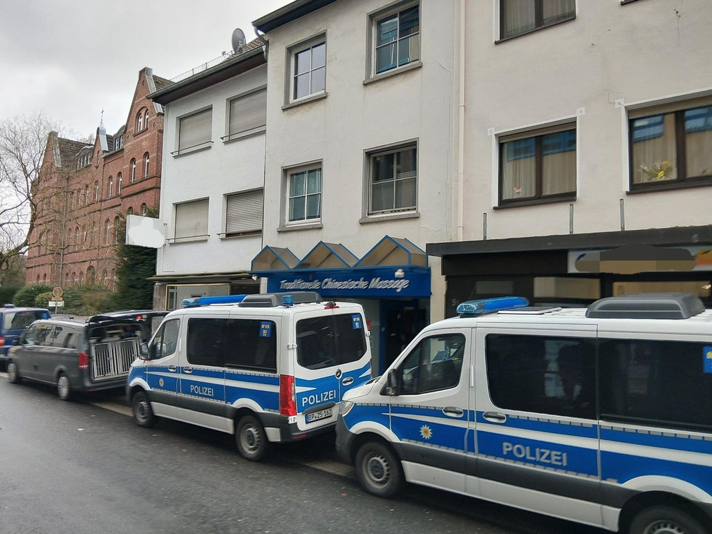 Foto: Bundespolizei, Einsatzmaßnahmen der Bundespolizei in Brühl