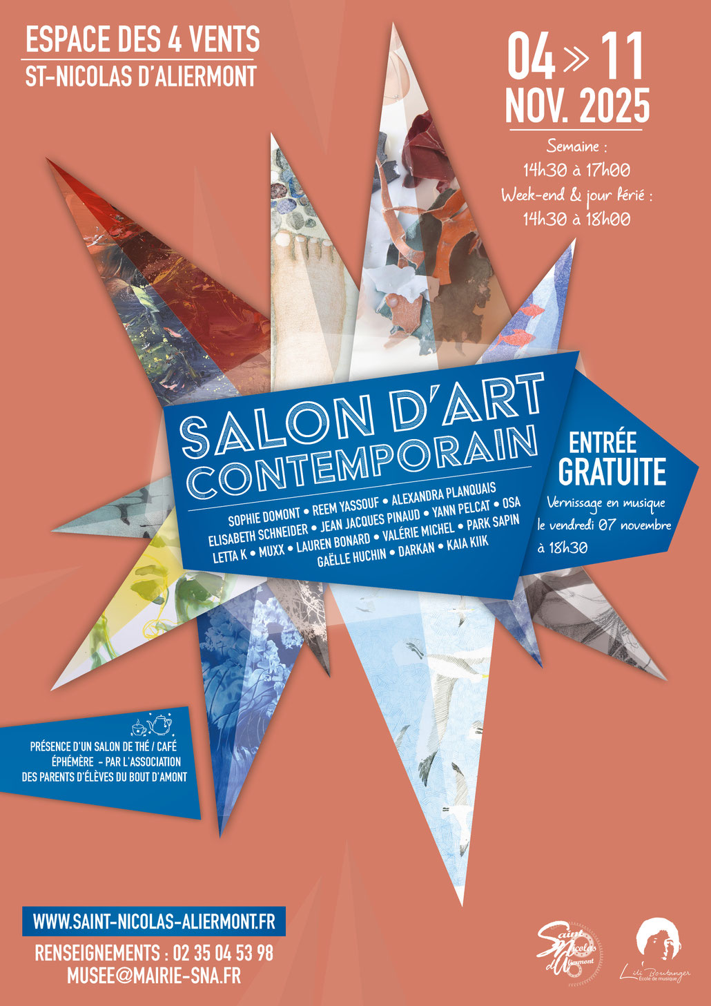 Art contemporain 16 ème salon Saint-Nicolas-d'Aliermont