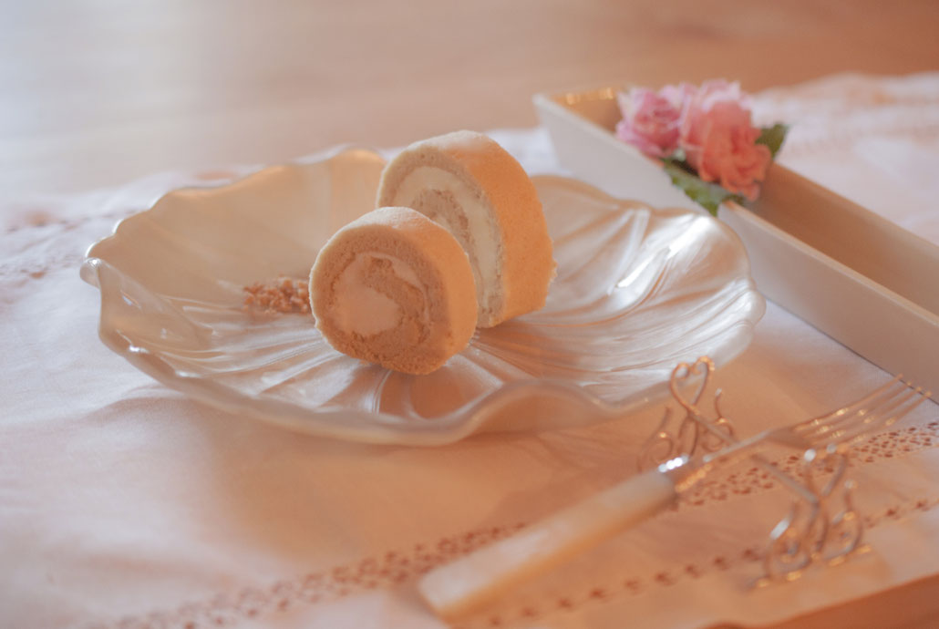 Maple roll cake L, M, Fleur*Fleur*