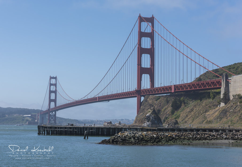 Golden Gate Bridge, San Francisco, USA, www.danielkneubuehl.com, Photographer/Fotograf: Daniel Kneubühl