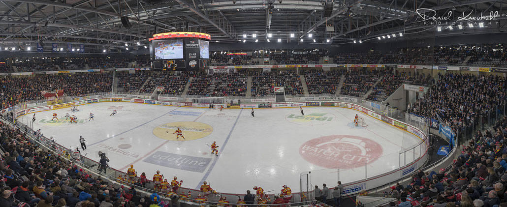Tissot Arena, EHC Biel-Bienne, ZSC Lions, Eishockey, www.danielkneubuehl.com, Photographer/Fotograf: Daniel Kneubühl