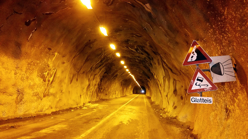 Rosi-Mittermaier-Tunnel (Ötztaler Gletscherstrasse) © Pässe.Info