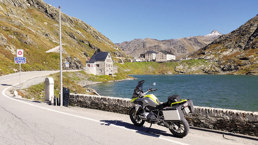 2473 - CH-I - Col du Grand Saint Bernard, Colle del Gran San Bernardo, Grosser Sankt Bernhard © Pässe.Info