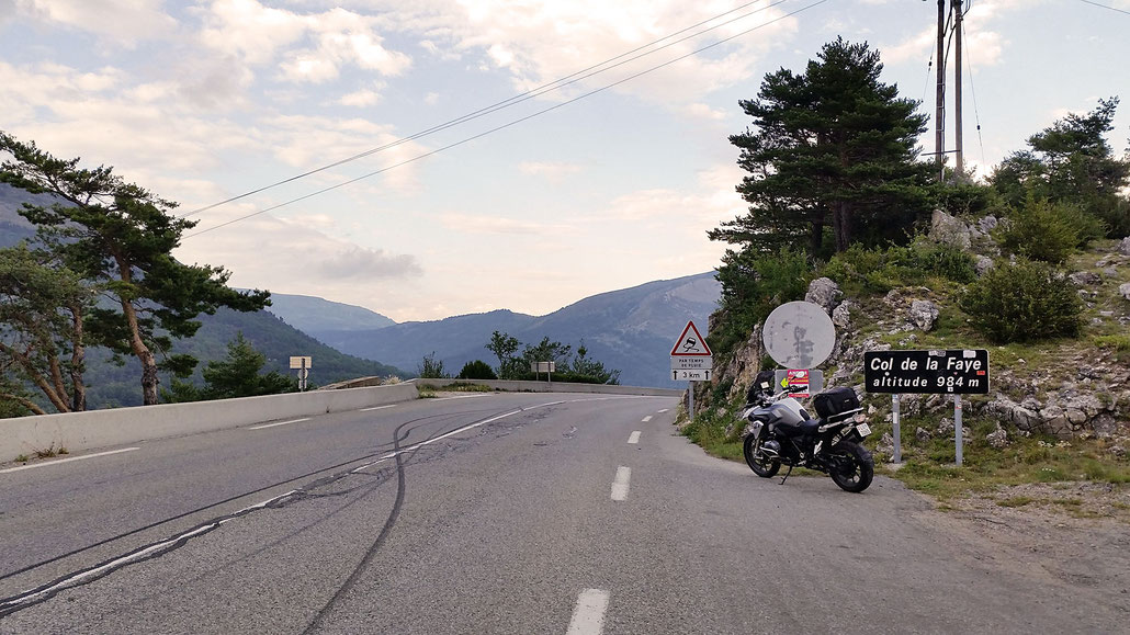 Route Napoleon (Route nationale N85) mit dem Motorrad oder Auto Pässe