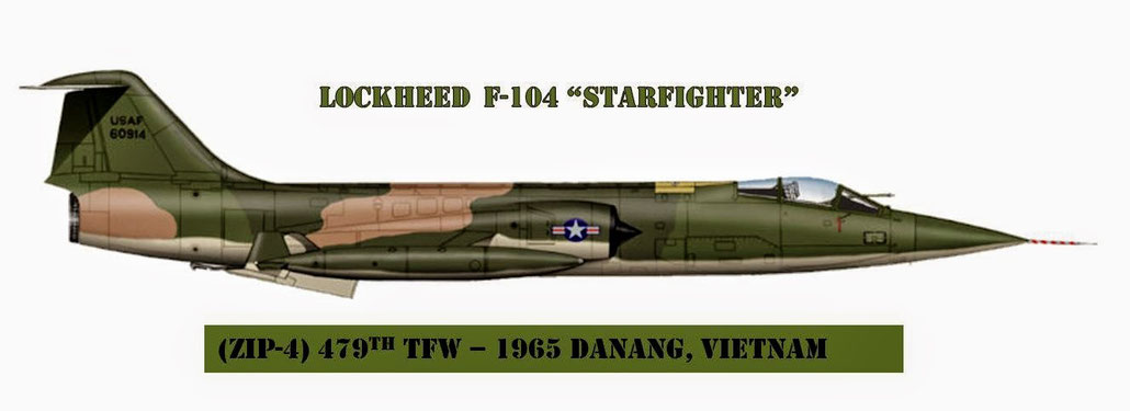 Zip-4 era il codice radio degli F-104, che in occasione del rischieramento ricevvette la mimetizzazione "Three tones"