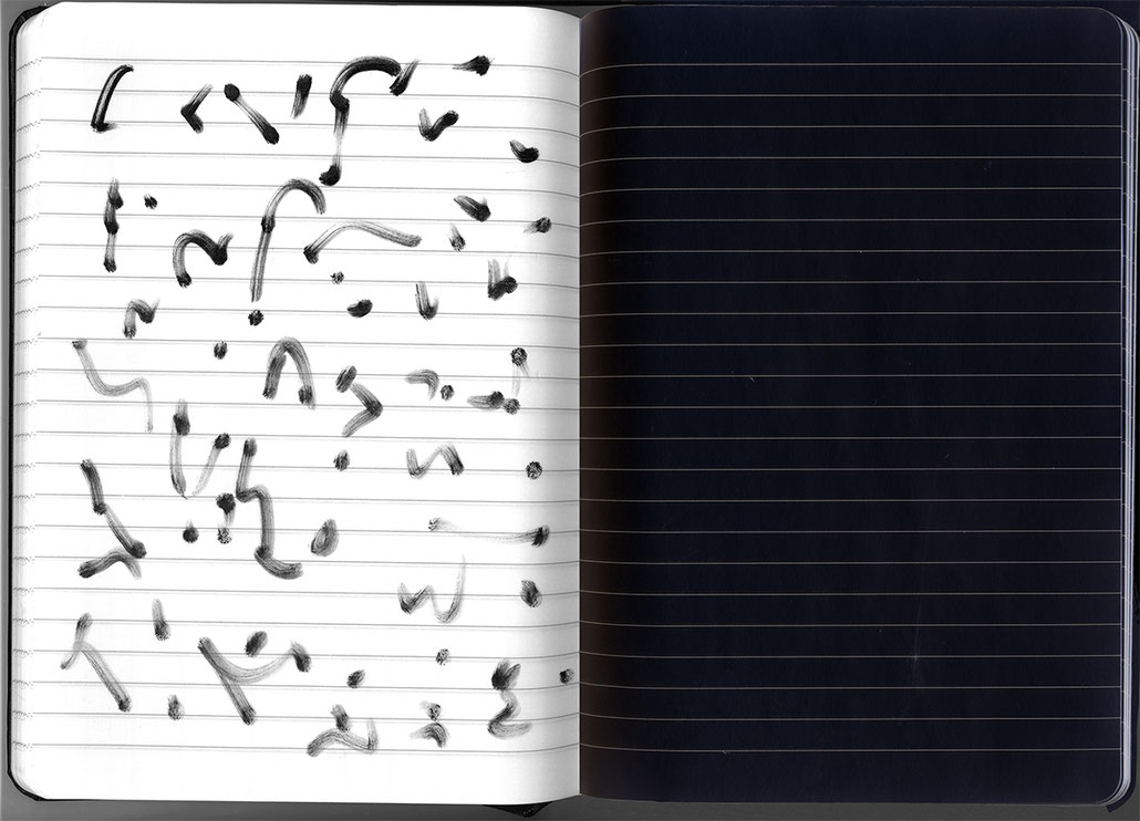 "Corona Diary (Gevatter Tod sitzt im Abendrot beim Abendbrot und notiert wen er morgen holt)"