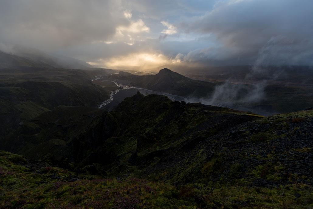 This a a more wide angle shot of the first picture of this blogpost. The light just lasted for a couple of minutes. Happy to have gotten it!