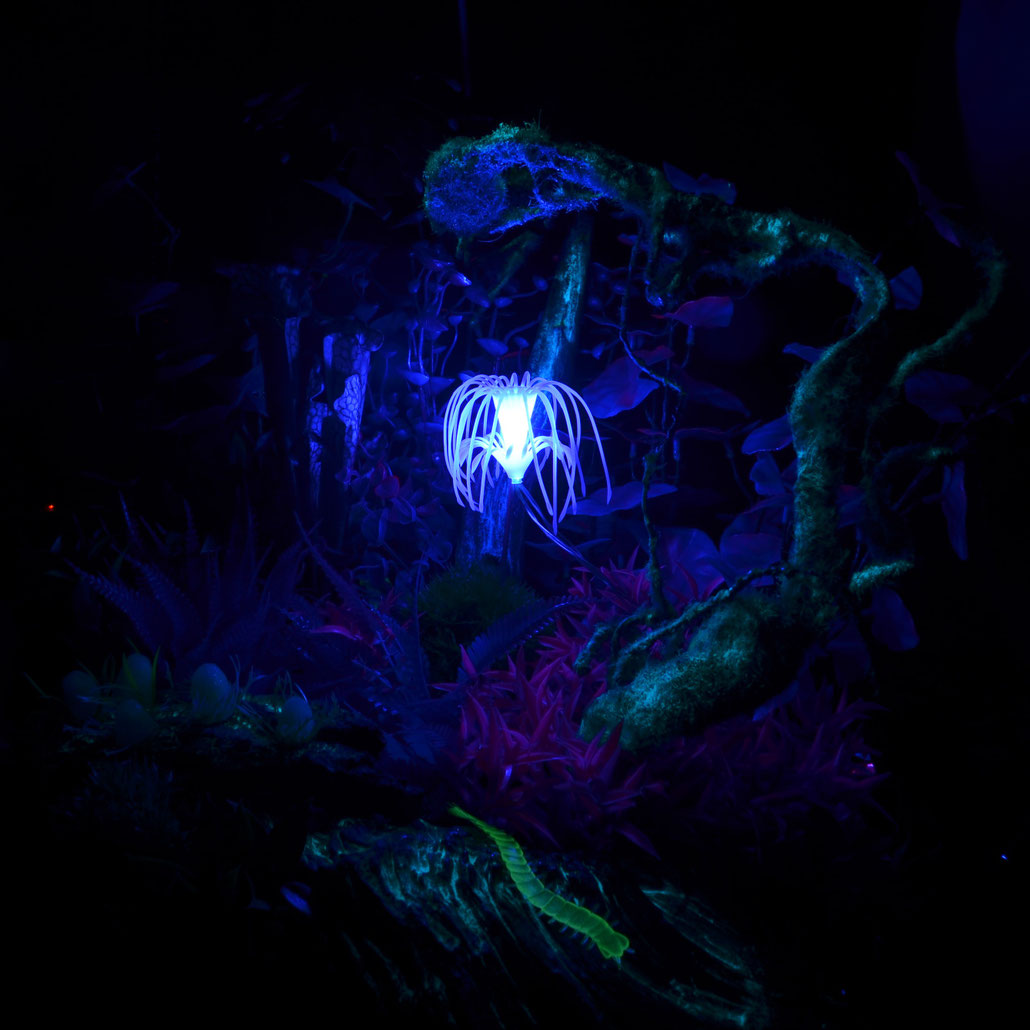 Avatar Pandora Diorama glow in the dark