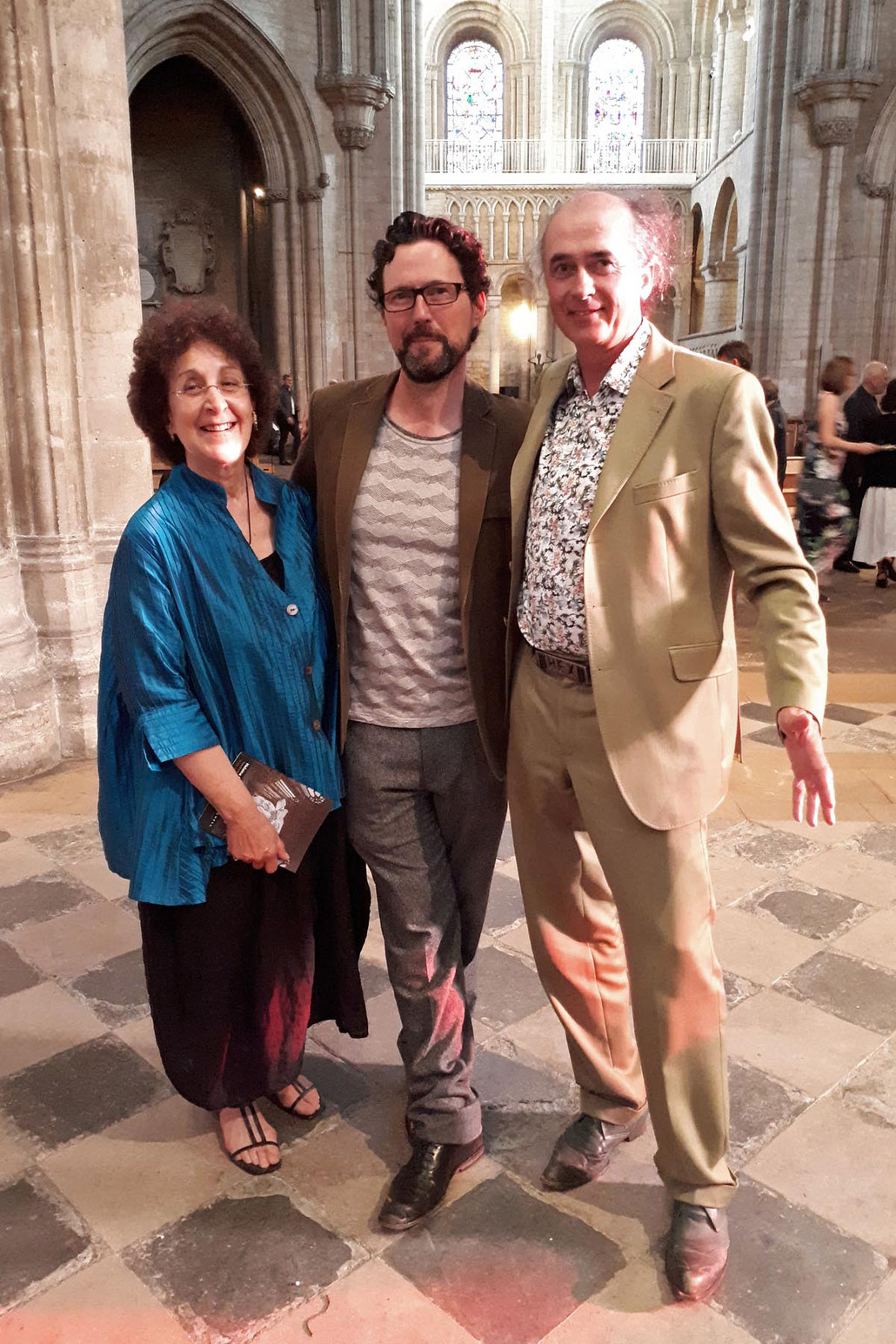 Helaine Blumenfeld has a show of her sculptures inside the cathedral of Ely. Victoria Siddall runs FRIEZE ART FAIR in London. Hignell Gallery, London.