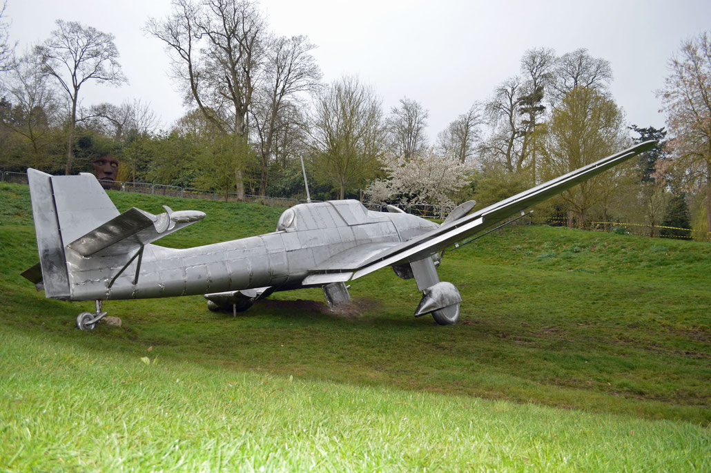 HEX created this memorial for the Battle of Britain at Burghley House. Miranda Rock Cecil is director of the BHPT. Her husband Orlando is chairman of Christie`s UK.