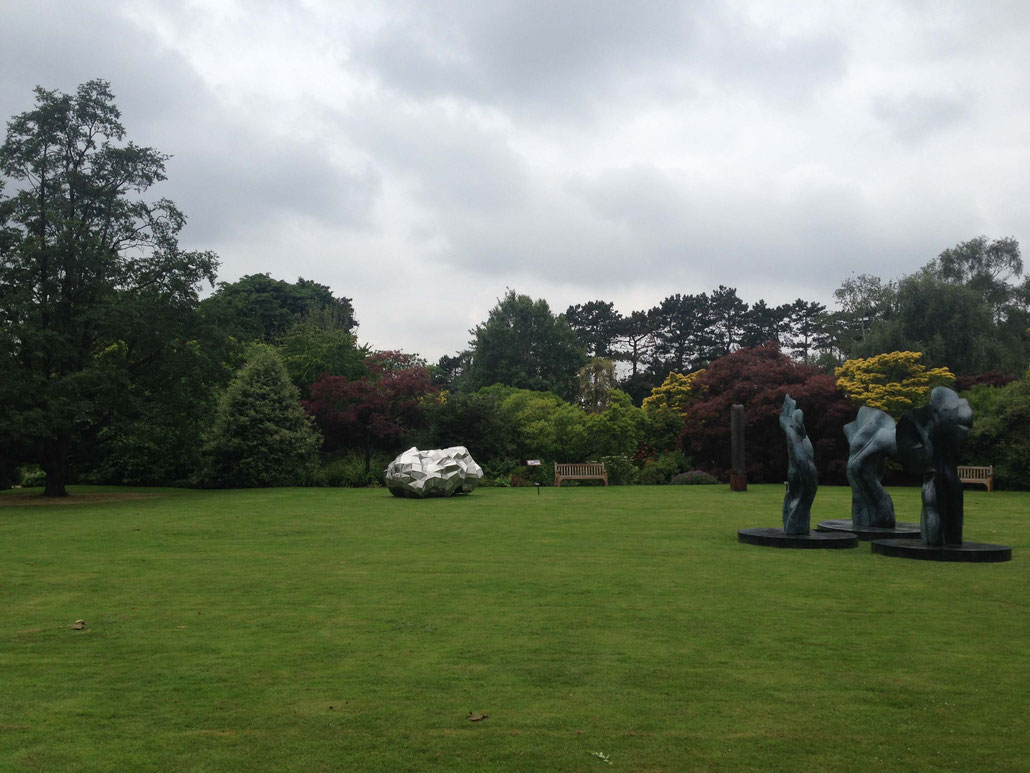 Helaine Blumenfeld OBE was the curator of this exhibition of members of the Royal British Society of Sculptors. The sculptor HEX festival