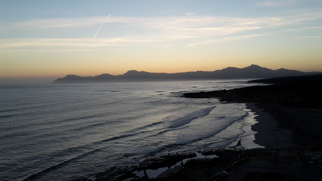 Morning view from the hotel room (Picture: David Keller)