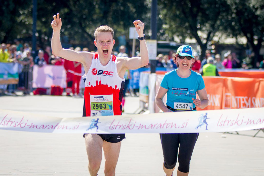 Emotionen frei beim Zieleinlauf. (Foto: siol.net)