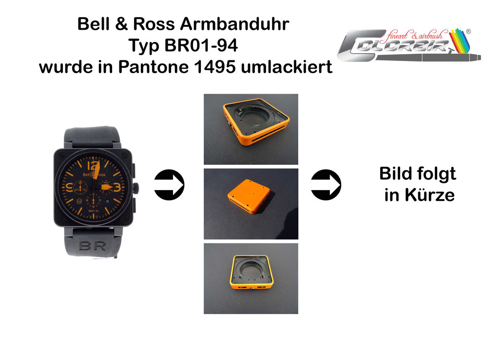 Bell und Ross Hochwertige Uhrenlackierung und Restauration