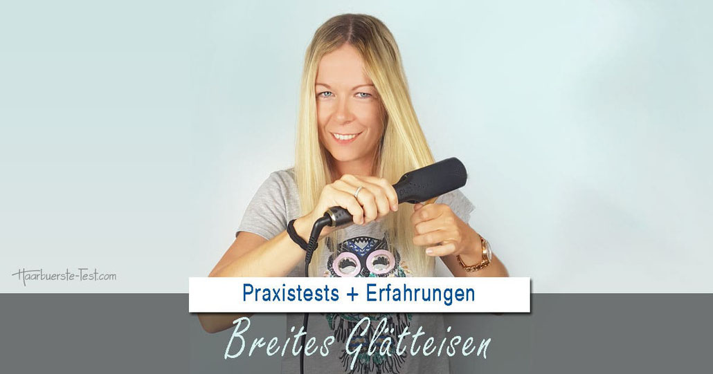 breites glätteisen, glätteisen breit