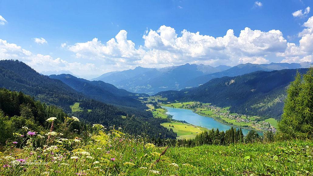 weissensee bergbahn, weissensee wandern, weissensee, weissensee ostufer