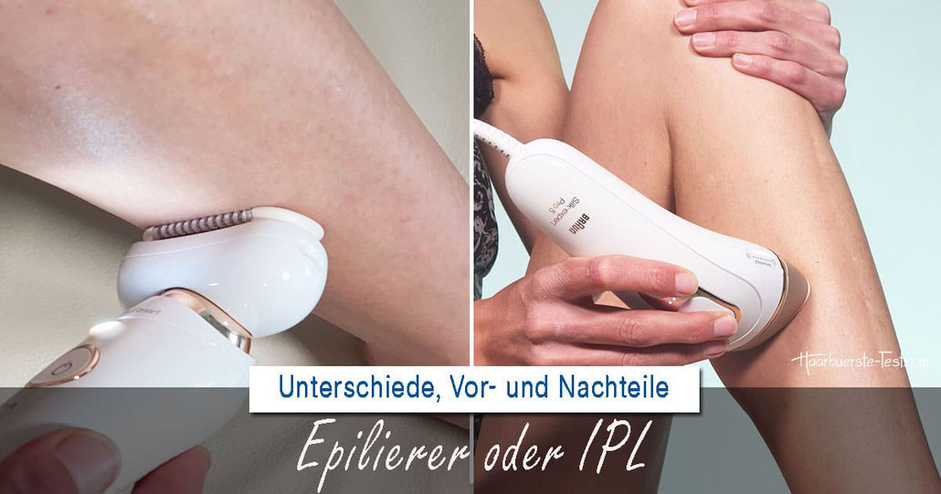 Epilierer oder IPL