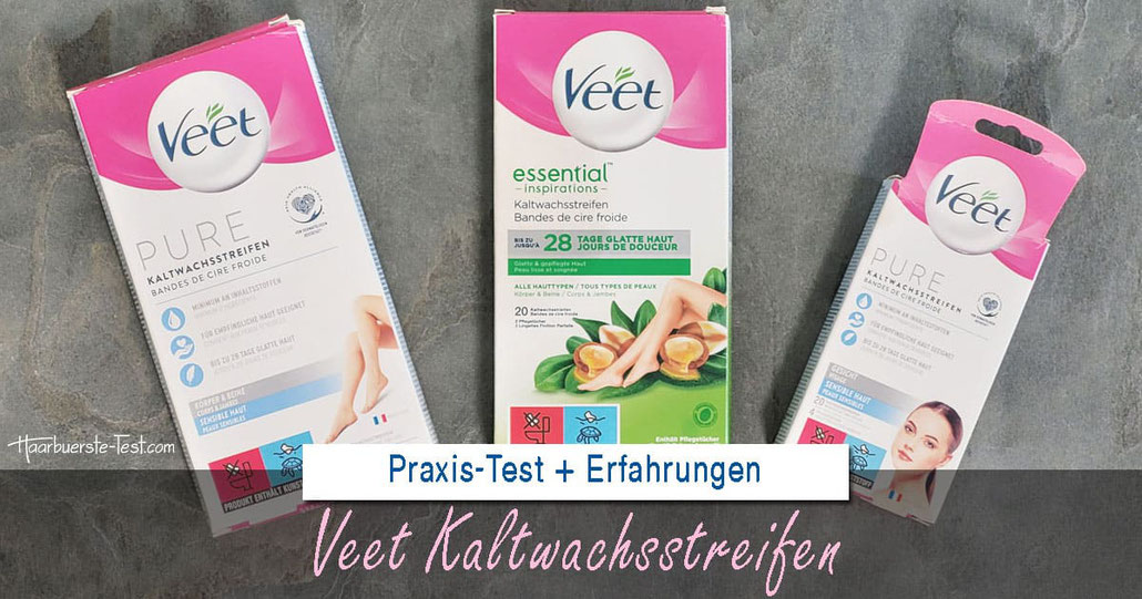 veet kaltwachsstreifen, veet wachsstreifen, veet kaltwachsstreifen test