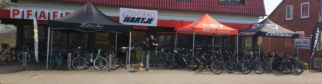 Zweirad Hartje Laden Front Ansicht