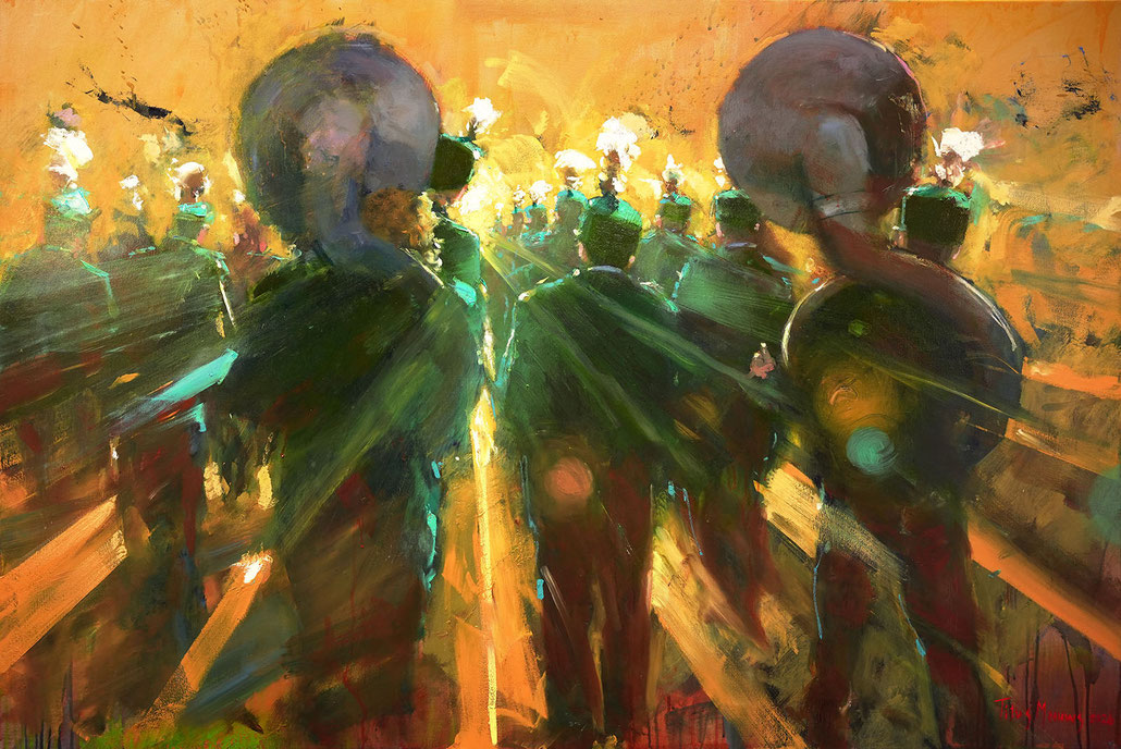 painting titus meeuws fanfare
