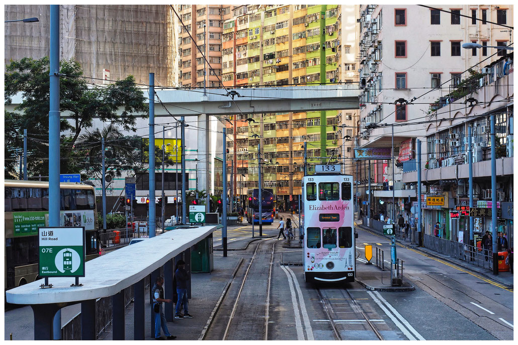 Hongkong - Ding Ding - Straßenbahn