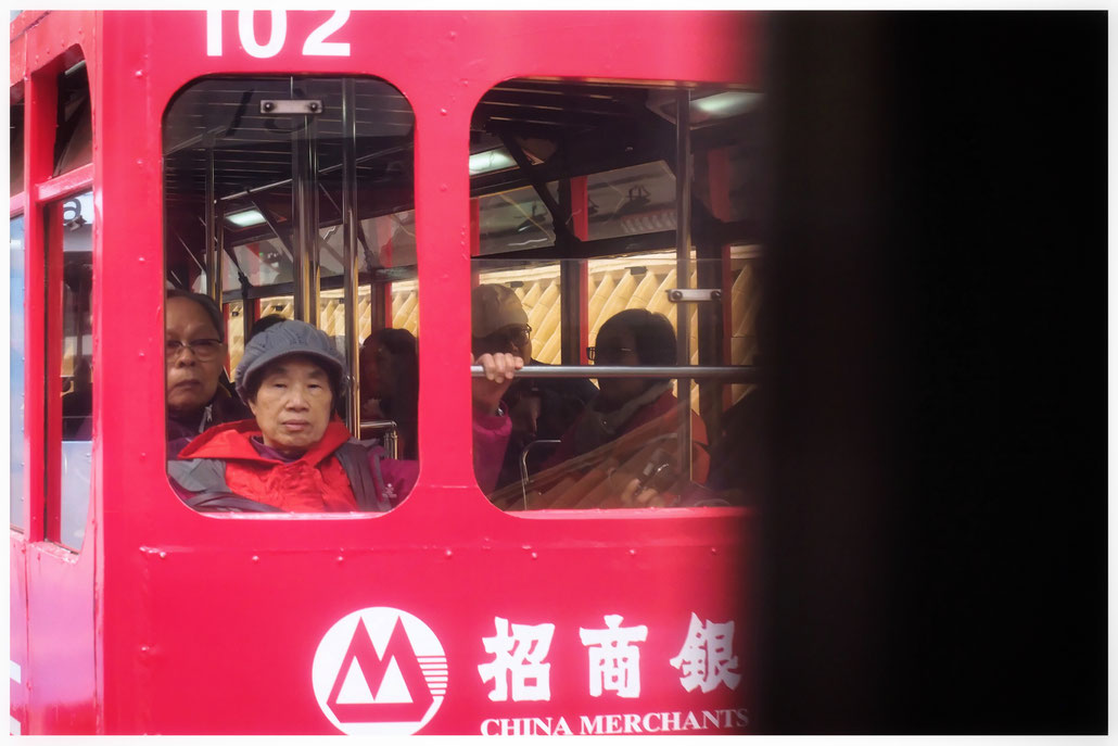 Hongkong - Ding Ding - Straßenbahn