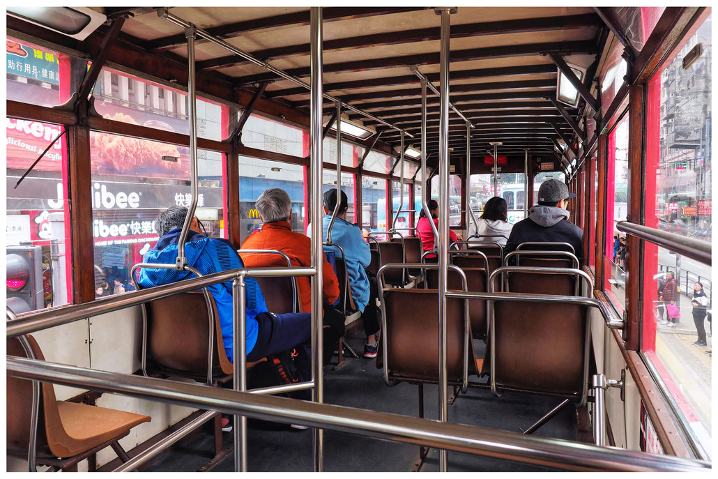 Hongkong - Ding Ding - Straßenbahn