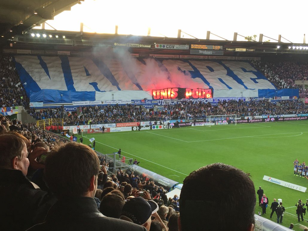 Stade de la Meinau le 19 mai 2017