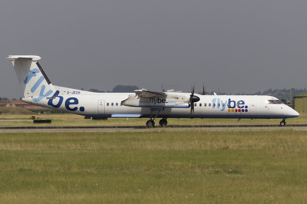 G-JECH DHC-8-402 4103 Flybe - British European @ Aeroporto di Verona © Piti Spotter Club Verona