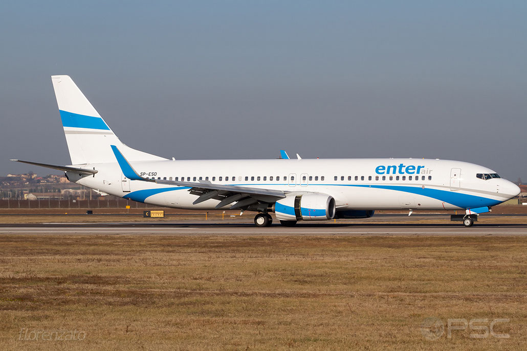 SP-ESD B737-8AS 29934/1050 Enter Air @ Aeroporto di Verona 16.02.2019  © Piti Spotter Club Verona