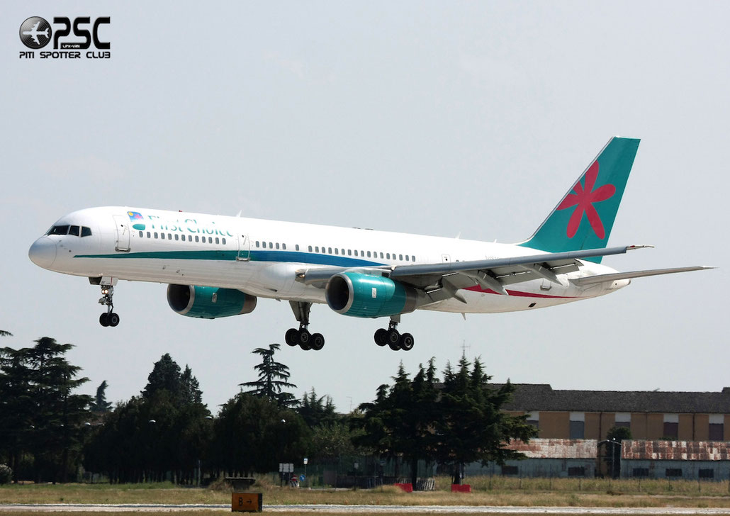 Boeing 757 - MSN 33100 - G-OOBE  @ Aeroporto di Verona © Piti Spotter Club Verona
