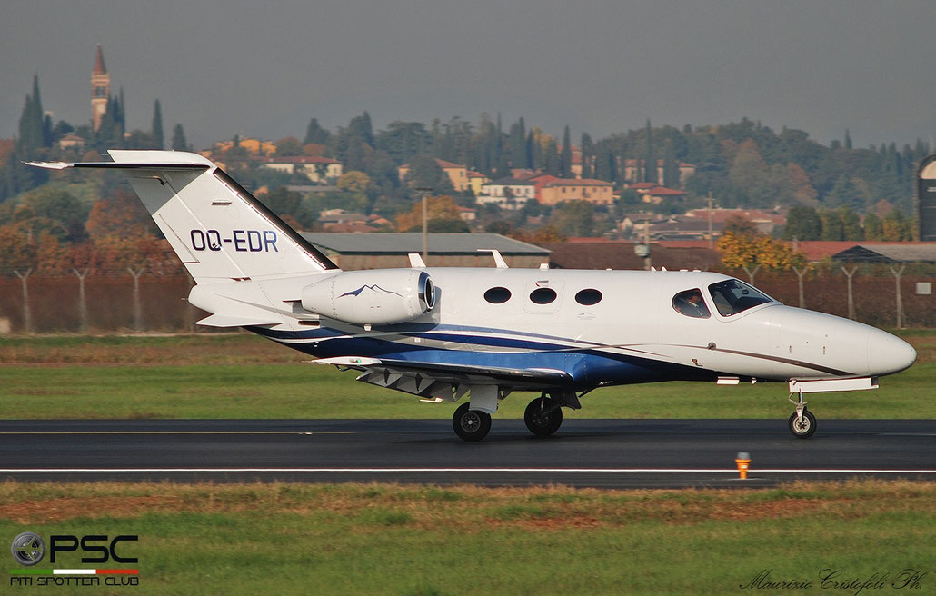 OO-EDR  Ce510  510-0432  Blue Sky Aviation  @ Aeroporto di Verona 11.2021 © Piti Spotter Club Verona