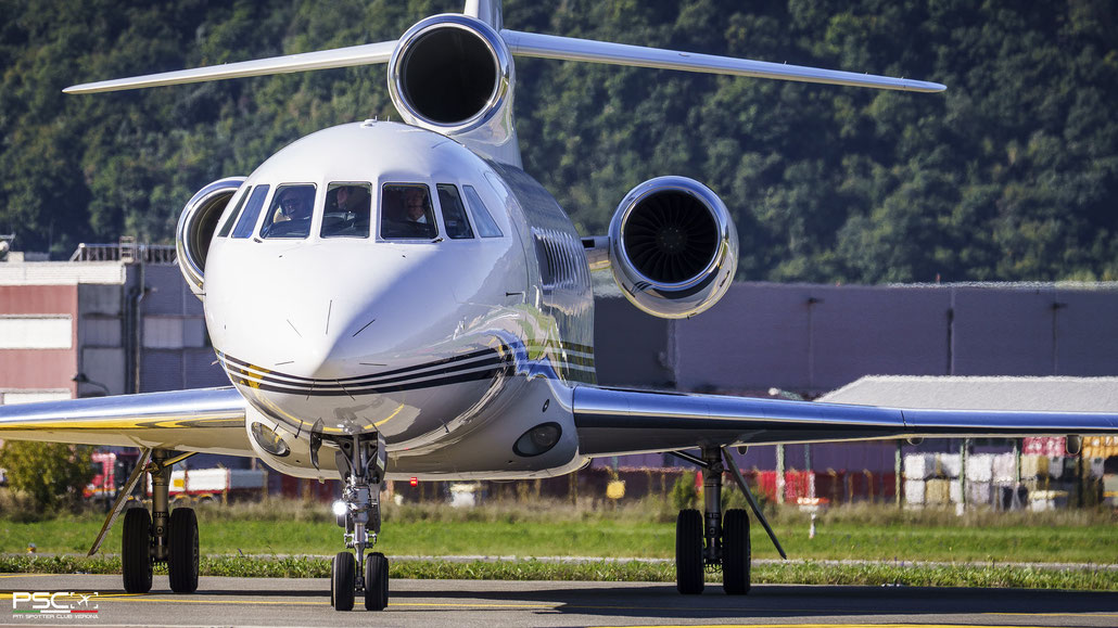 D-ASBG Dassault Falcon 900EX 141  TFE731-60   2004  @ Bolzano BZO 09 2025 © Piti Spotter Club Verona