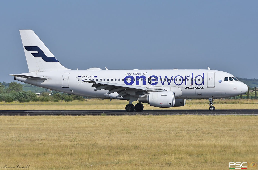 OH-LVD  A319-112  1352  Finnair  @ Aeroporto di Verona  09 2022 © Piti Spotter Club Verona