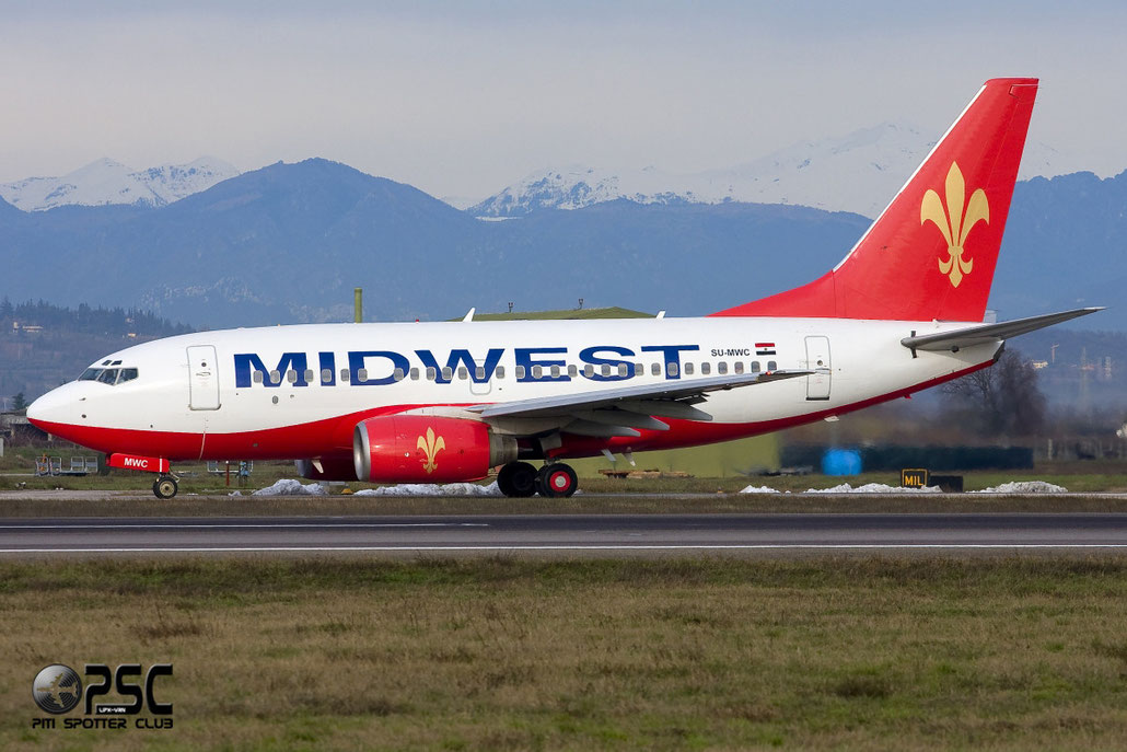 SU-MWC B737-683 28303/257 Midwest Airlines (Egypt)