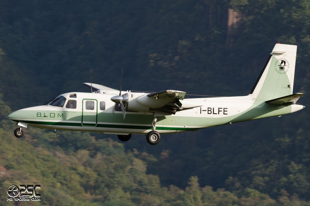 I-BLFE Rockwell International 690A Turbo Commander AC90 11204 @ Aeroporto di Bolzano © Piti Spotter Club Verona