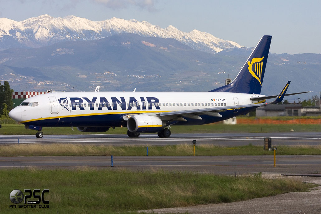 Boeing 737 Next Gen - MSN 35004 - EI-EBO @ Aeroporto di Verona © Piti Spotter Club Verona