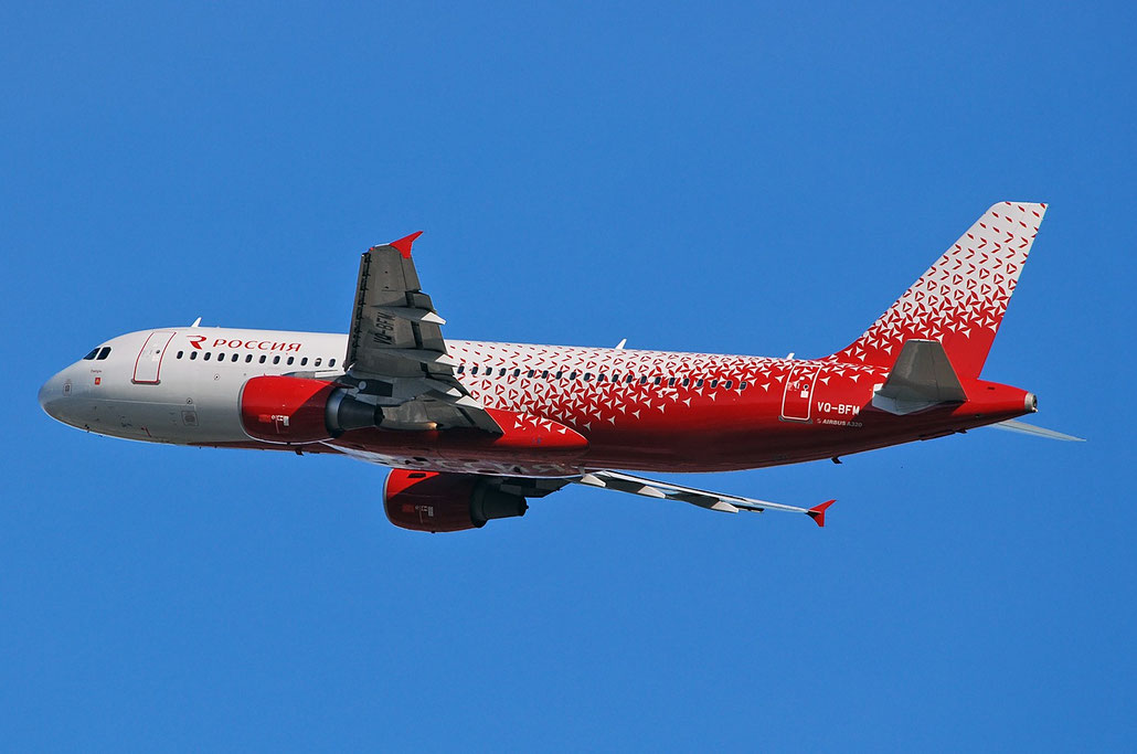 VQ-BFM A320-214 1379 Rossiya - Russian Airlines @ Milano Malpensa Airport 29.12.2017 © Piti Spotter Club Verona
