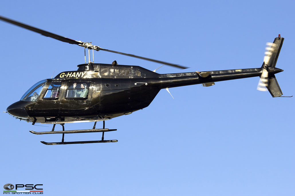  G-HANY Bell 206B Voler Aviation Services  @ Gloucestershire Airport 2017 © Piti Spotter Club Verona
