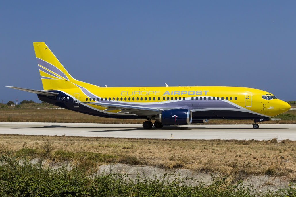 F-GZTM B737-3B3QC 24387/1693 Europe Airpost @ Rhodes Airport 07.2015 © Piti Spotter Club Verona