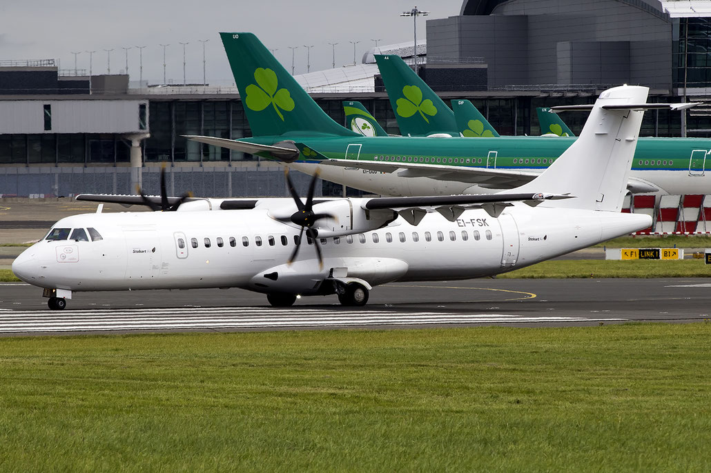 EI-FSK ATR72-212A 1326 Stobart Air @ Dublin Airport 14.08.2016 © Piti Spotter Club Verona