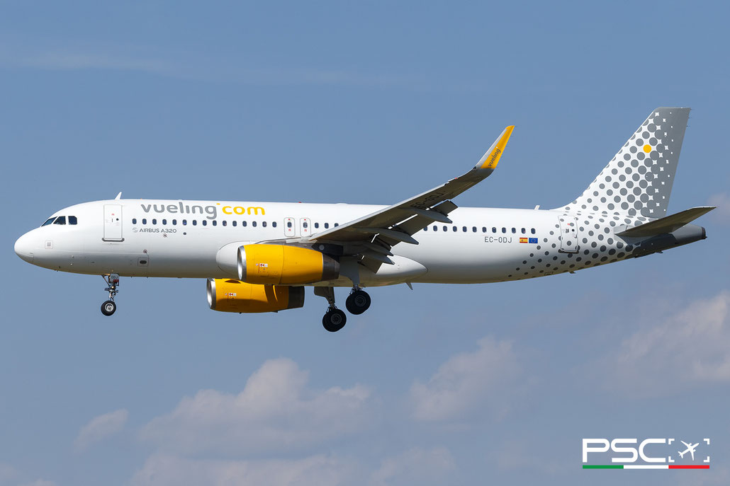 EC-ODJ Airbus A320-232 6115  V2527-A5  Vueling 2014  @ Barcellona BCN 09 2025 © Piti Spotter Club Verona