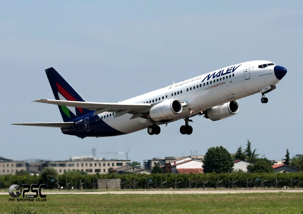 HA-LOM B737-8Q8 30672/1497 Malév Hungarian Airlines-Magyar Légiközlekedési Vallalat