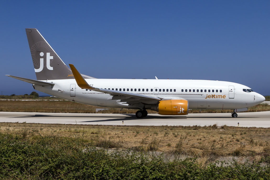 OY-JTZ B737-73S 29083/392 Jet Time @ Rhodes Airport 07.2015 © Piti Spotter Club Verona
