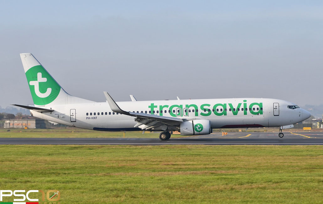 PH-HXF  B737-800  62153/6261  Transavia Airlines  @ Aeroporto di Verona  11 2021 © Piti Spotter Club Verona