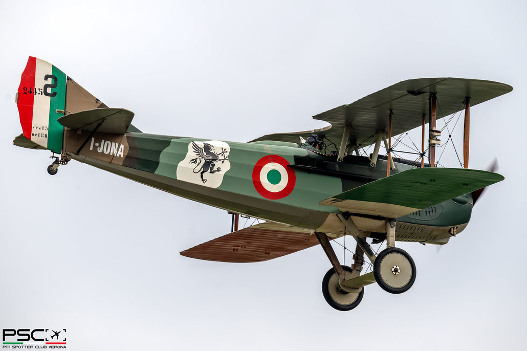 I-JONA - Private Spad XIII (Replica) @ S.Damiano (PC) 10 2024 © Piti Spotter Club Verona
