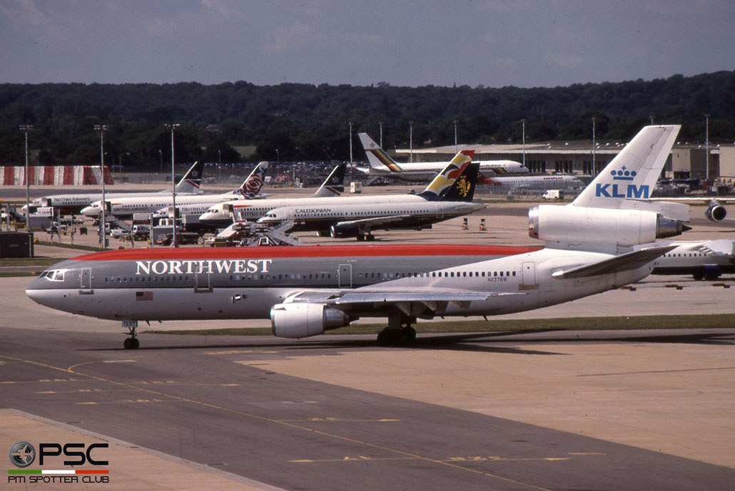 N237NW DC-10-30 47844/336 Northwest Airlines © 2018 courtesy of Marco Ceschi - Piti Spotter Club Verona
