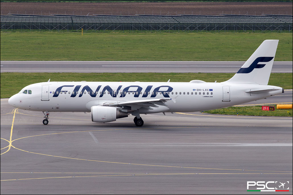OH-LXC Airbus A320-214 1544  cfm56-5B4/P  Finnair 2001 @ Vienna Airport 04 2024 © Piti Spotter Club Verona